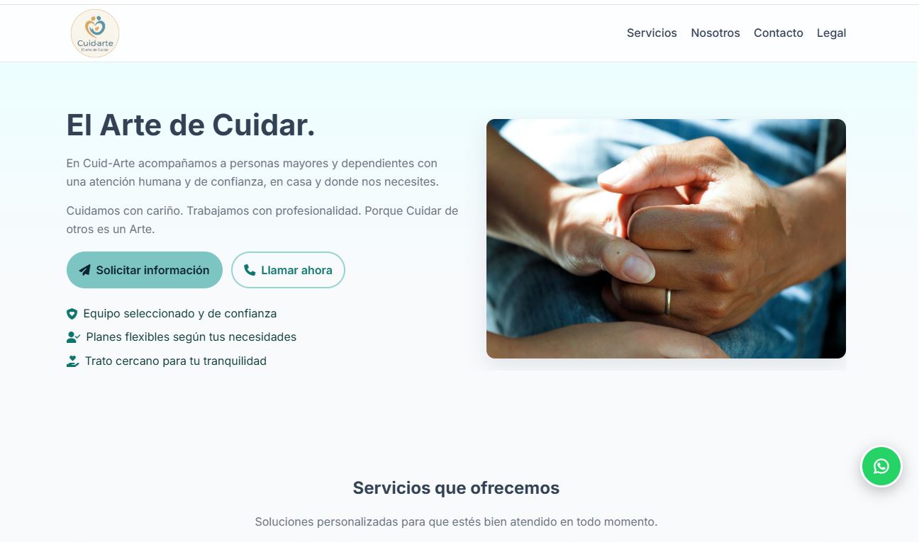 Empresa de servicios de cuidados sanitarios